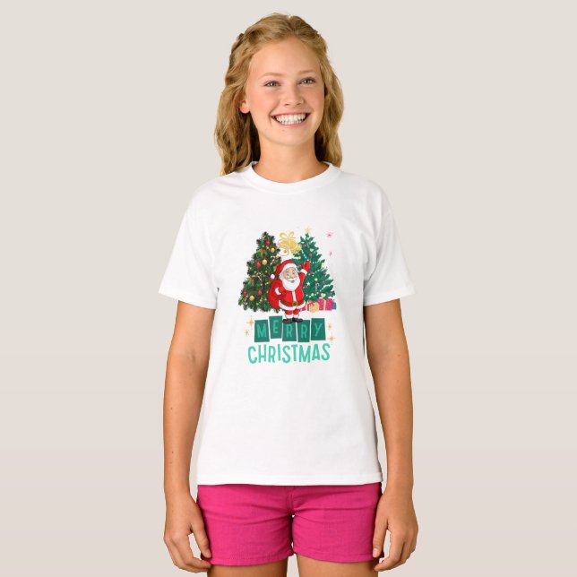 Frohe Weihnachts-T - Shirt (Vorne ganz)