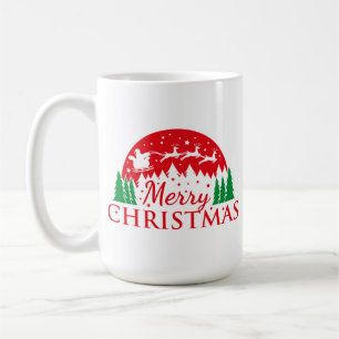 Frohe Weihnachts-T - Shirt Kaffeetasse