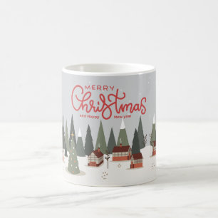 Frohe Weihnachts-Tasse   Feiertag Kaffeetasse