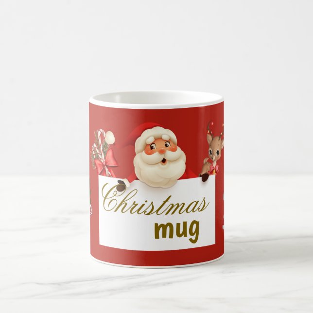 Frohe Weihnachts-Tasse Kaffeetasse (Mittel)