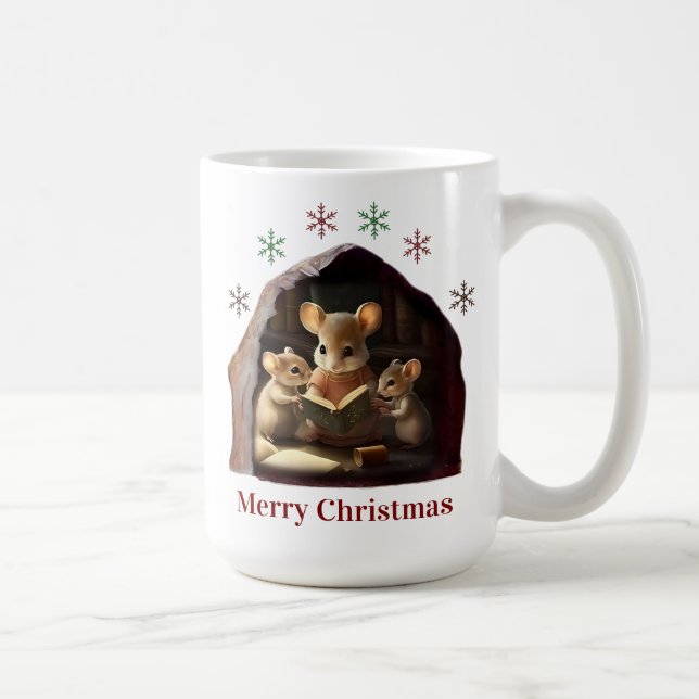 Frohe Weihnachts-Tasse Kaffeetasse (Rechts)