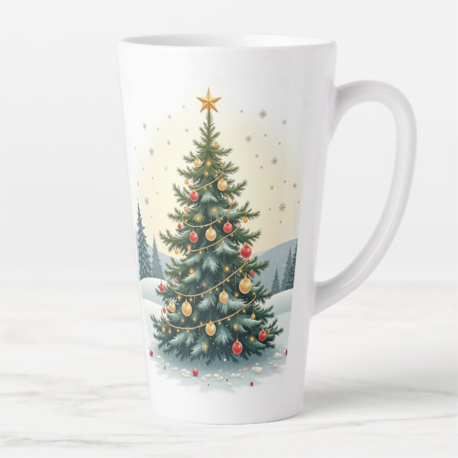 Frohe Weihnachts-Tasse Milchtasse (Rechts)