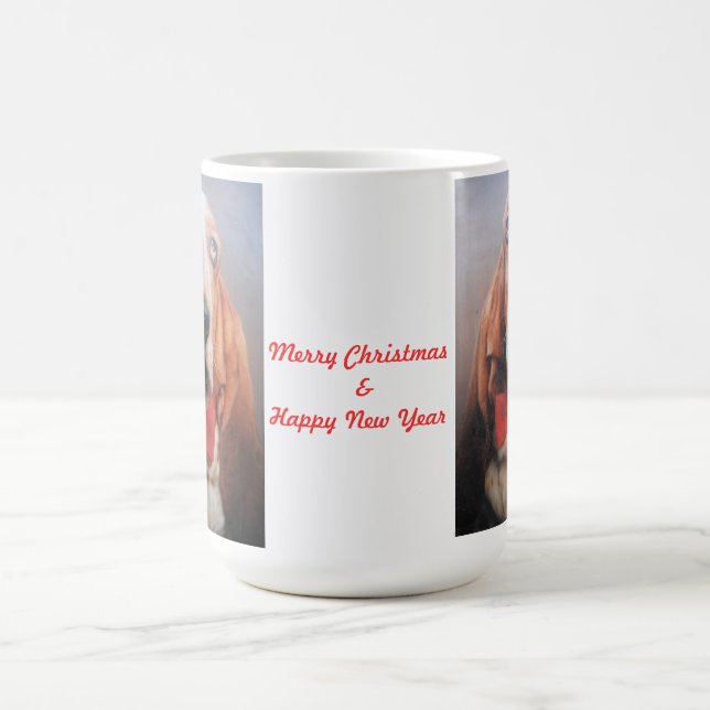 Frohe Weihnachts-Tasse Tasse (Mittel)