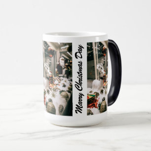 Frohe Weihnachts-Tasse Verwandlungstasse