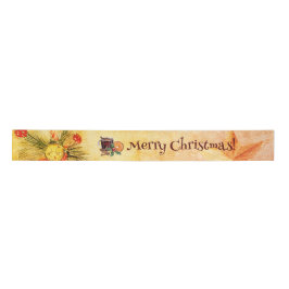 Frohe Weihnachts Tea Cup Orange Berry Cinnamon Satinband