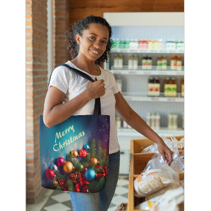 Frohe Weihnachts Tote Beutel Custom Personalize Te