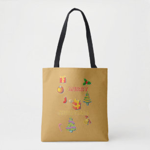 Frohe Weihnachts Tote Tasche