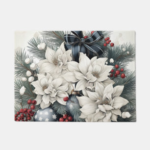 Frohe Weihnachts-Türmatte-Design Fußmatte