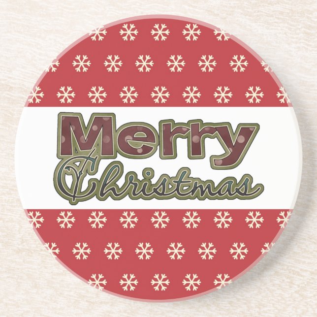 Frohe Weihnachts Untersetzer Collection (Vorne)