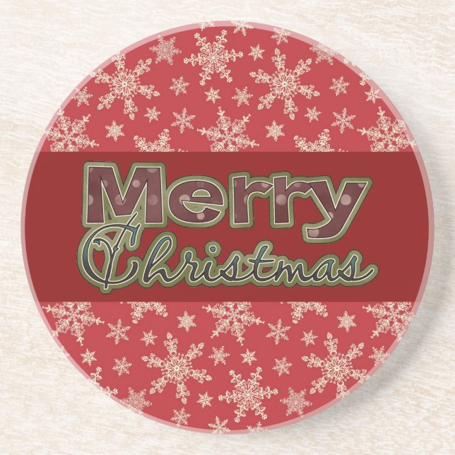 Frohe Weihnachts Untersetzer Collection (Vorne)