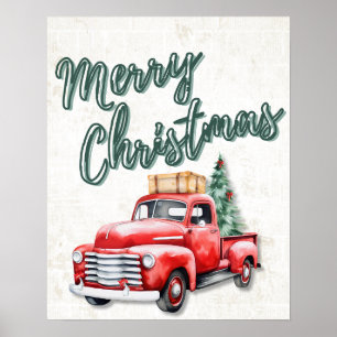 Frohe Weihnachts Wall Art Decor Poster