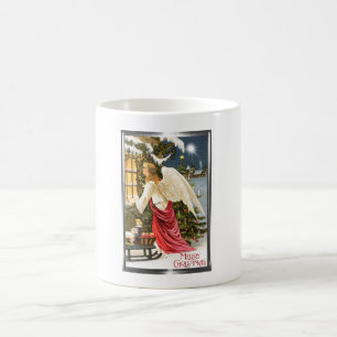Frohe Weihnachts Weihnachts Weihnachtsangel Design Kaffeetasse