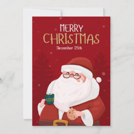 Frohe Weihnachts Weihnachtskarte Feiertagskarte