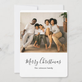 Frohe Weihnachts Weihnachtskarte Feiertagskarte