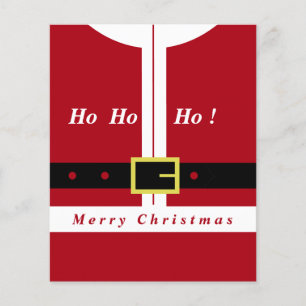 Frohe Weihnachts-Weihnachtsmann-Flyer Flyer