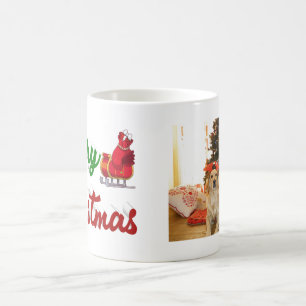 Frohe Weihnachts-Weihnachtsmann-Foto Kaffeetasse