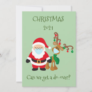 Frohe Weihnachts-Weihnachtsmeisterschaft 2020 Feiertagskarte