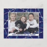 Frohe Weihnachts-Winterkonstellation Familienfest