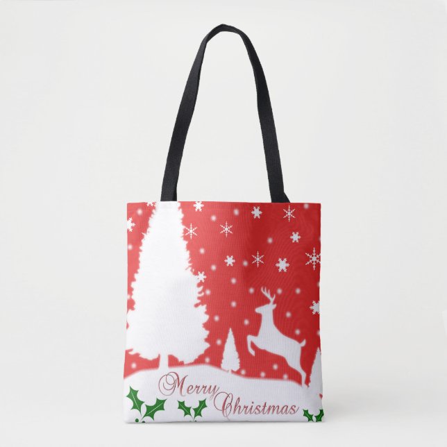 Frohe Weihnachts-Winterschneeflocken (Vorderseite)