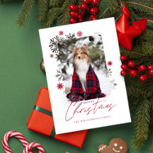 Frohe Weihnachts-Winterschneeflocken Familienfest 