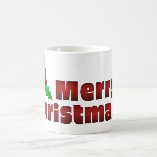 Frohe Weihnachts-Wohngestaltung Kaffeetasse