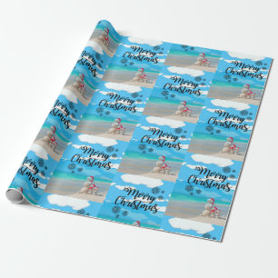 Frohe Weihnachts Wrapping Paper Snowman Geschenkpapier