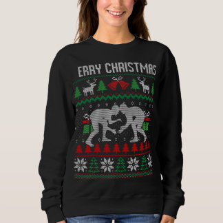Frohe Weihnachts-Wrestling Wrestler Weihnachten We Sweatshirt