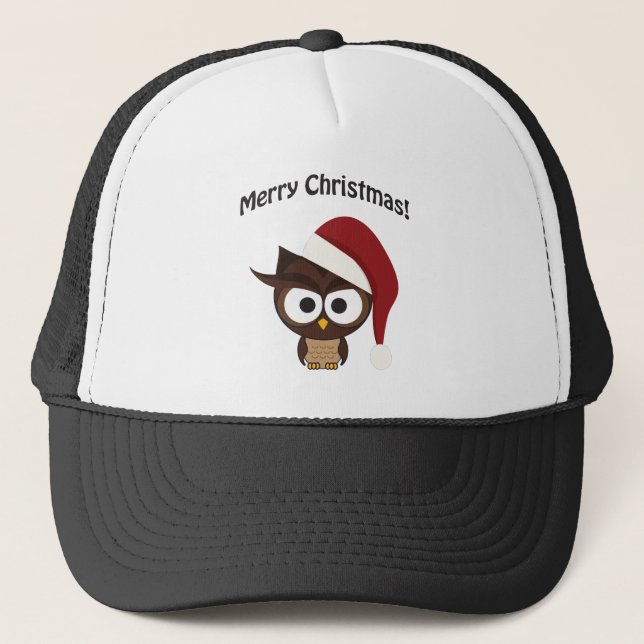 Frohe Weihnachts-Wut Truckerkappe (Vorderseite)