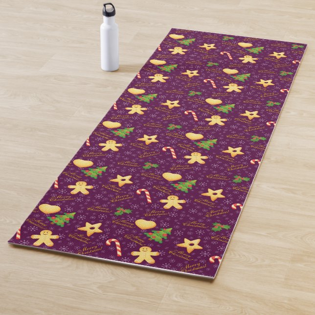 Frohe Weihnachts Yoga Mat Yogamatte (Beispiel)