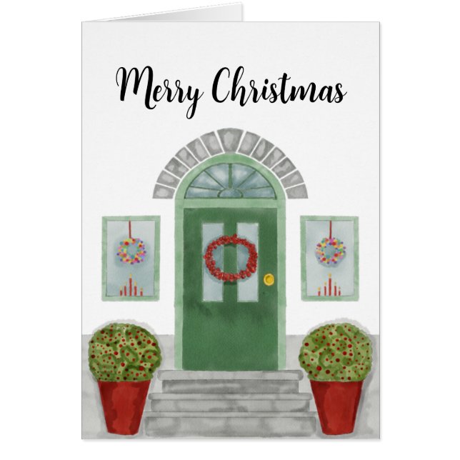 Frohe Weihnachts-Zuhause (Vorne)