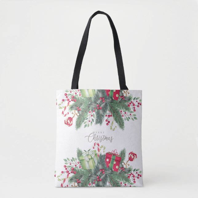 Frohe Weihnachtsbaum Feiertage Geschenkdesign (Vorderseite)