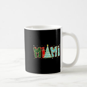 Frohe Weihnachtsbaum Kariert Mimi Ästhetik Mutter Kaffeetasse