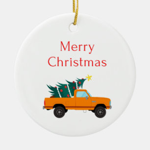 Frohe Weihnachtsbaum Keramik Ornament