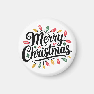 Frohe Weihnachtsbaum Magnet