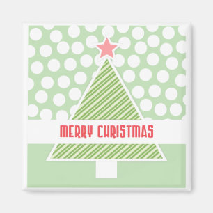 Frohe Weihnachtsbaum Moderne Weihnachtsgeschenkmag Magnet