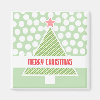 Frohe Weihnachtsbaum Moderne Weihnachtsgeschenkmag Magnet