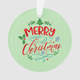 Frohe Weihnachtsbaum Ornament