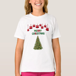 Frohe Weihnachtsbaum präsentiert Feiertag T-Shirt