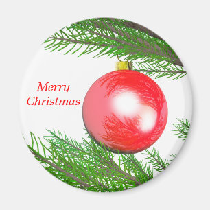 Frohe Weihnachtsbaumdekoration Magnet