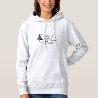 Frohe Weihnachtsbaume Hoodie