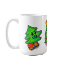 Frohe Weihnachtsbaumen-Tasse