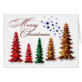Frohe Weihnachtsbaumkarte