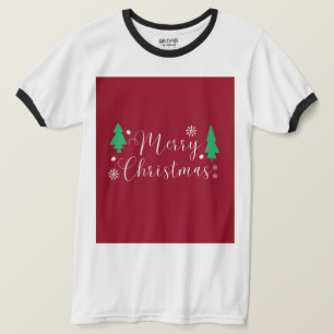 Frohe Weihnachtsbaum's und Star's T - Shirt