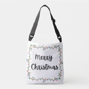 Frohe Weihnachtsbeleuchtung Tote Tasche