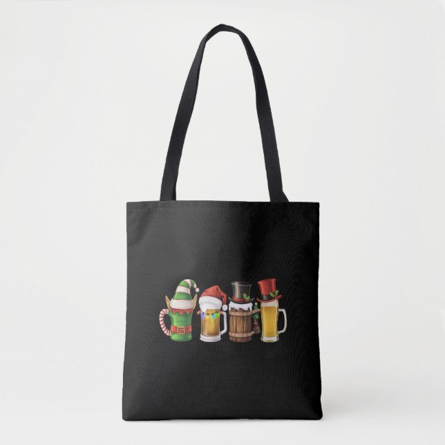 Frohe Weihnachtsbiere trinken Santa Beer Lover (Vorderseite)