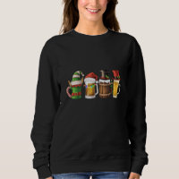 Frohe Weihnachtsbiere trinken Santa Beer Lover