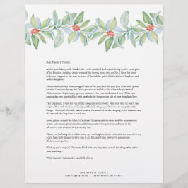 Frohe Weihnachtsbriefe Briefbogen