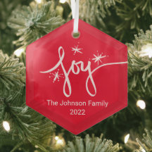 Frohe Weihnachtsbriefe Snowflakes Joy Glass O