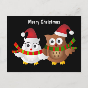 Frohe Weihnachtsbrille Postkarte