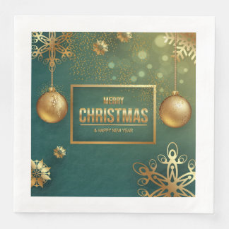 Frohe Weihnachtscocktail Napkins Serviette